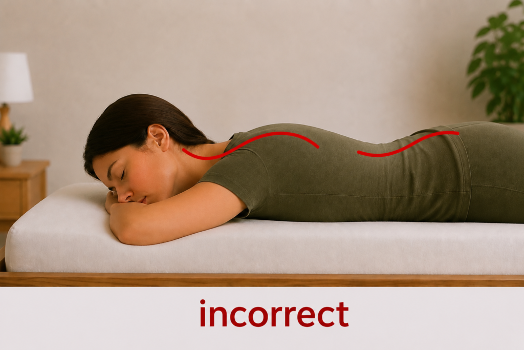 position sommeil plat ventre spindynamic